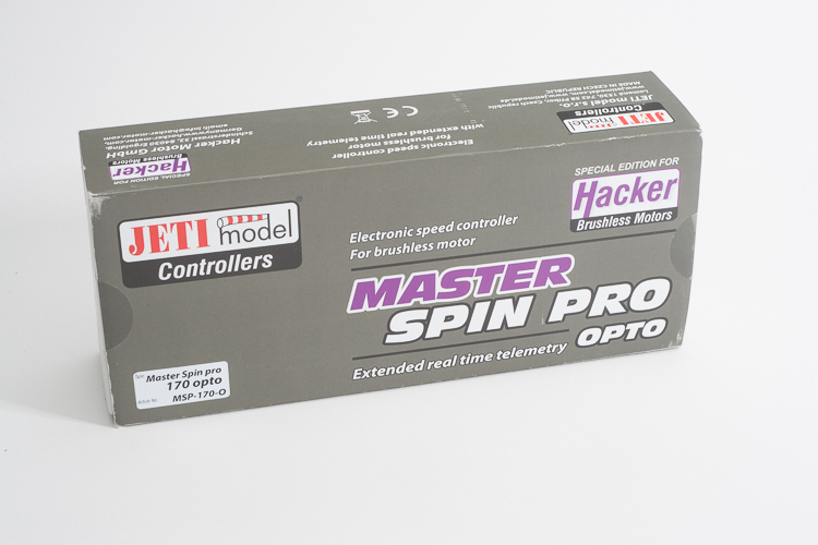 MasterSPIN 170 Pro OPTO (similar to JETI Spin 200) - Hacker Motor USA