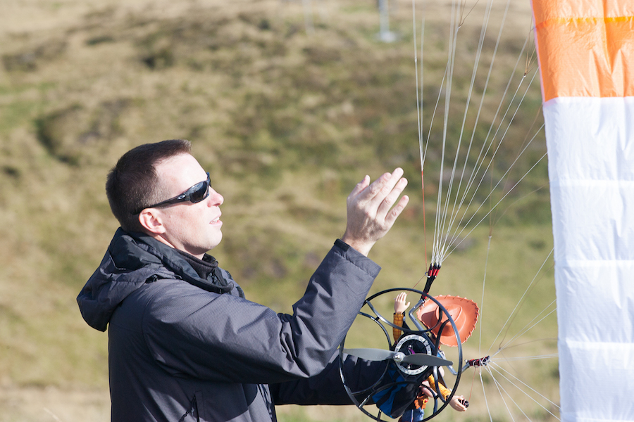 RC-FREE powered paraglider